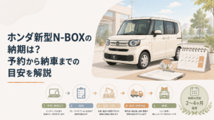 ホンダ新型N-BOXの予約から納車までの流れと納期を確認する家族向け軽自動車選び