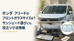 ホンダ フリード4WDの中古車とハイブリッド車を比較しながら選んでいるイメージ