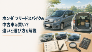 ホンダ フリードとトヨタ シエンタを並べてサイズ・燃費・室内・価格を比較するコンパクトミニバン選びのイメージ