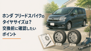 白いコンパクトミニバンに黒いホイールやドアミラーを組み合わせた上品で引き締まったスタイル